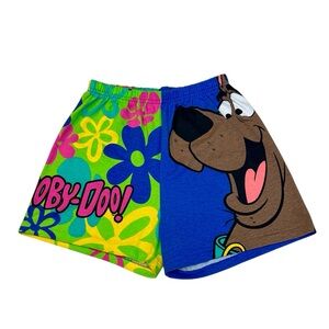 VTG 90s Scooby Doo Graphic Print Unisex Adults Single Stitch Shorts Size Medium
